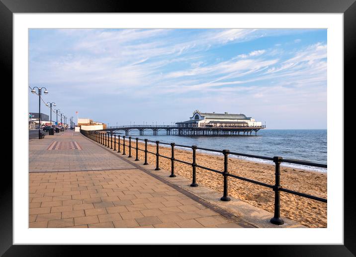 Cleethorpes Seafront and Pier Framed Mounted Print by Tim Hill