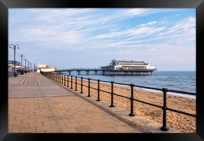 Cleethorpes Seafront and Pier Framed Print by Tim Hill