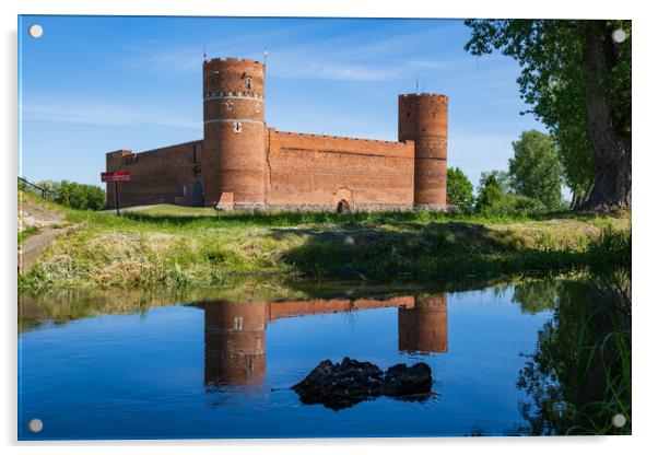 Masovian Dukes Castle In Ciechanow, Poland Acrylic by Artur Bogacki
