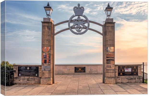 Cleethorpes Armed Forces Remembrance Archway Canvas Print by Tim Hill