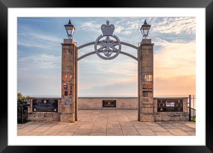 Cleethorpes Armed Forces Remembrance Archway Framed Mounted Print by Tim Hill