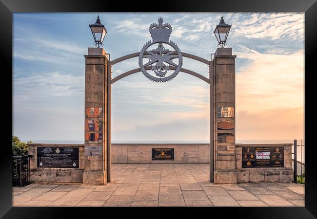 Cleethorpes Armed Forces Remembrance Archway Framed Print by Tim Hill