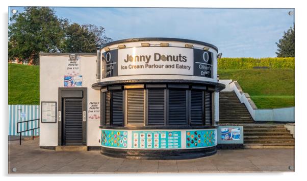 Cleethorpes Jonny Donuts Parlour Acrylic by Tim Hill