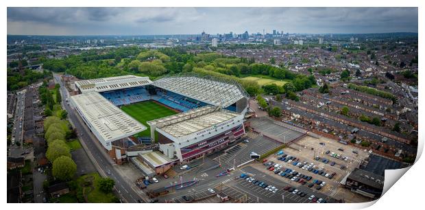 Villa Park Aston Villa FC Print by Apollo Aerial Photography