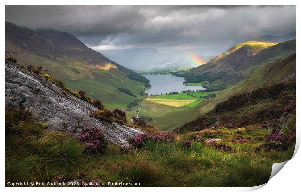 Buttermere Print by Emil Andronic