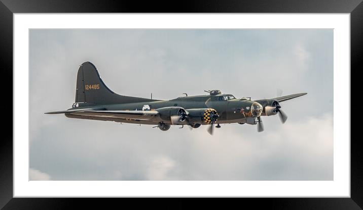 B-17 Sally B Framed Mounted Print by J Biggadike