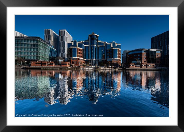 Manchester City images Framed Mounted Print by Creative Photography Wales