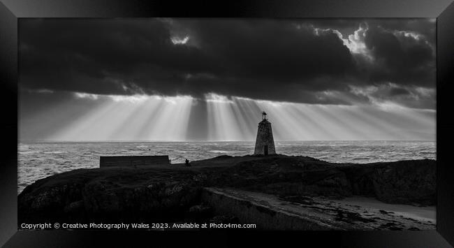 Llanddwyn Island on Anglesey,  Framed Print by Creative Photography Wales