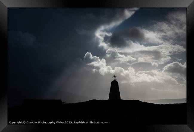 Llanddwyn Island on Anglesey,  Framed Print by Creative Photography Wales