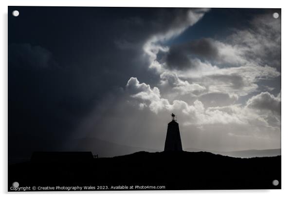 Llanddwyn Island on Anglesey,  Acrylic by Creative Photography Wales
