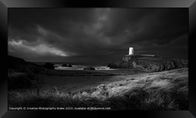 Llanddwyn Island on Anglesey,  Framed Print by Creative Photography Wales