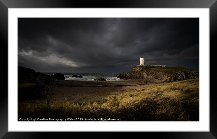 Llanddwyn Island on Anglesey,  Framed Mounted Print by Creative Photography Wales