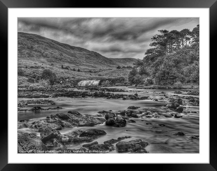 Aasleagh Drama. Framed Mounted Print by 28sw photography