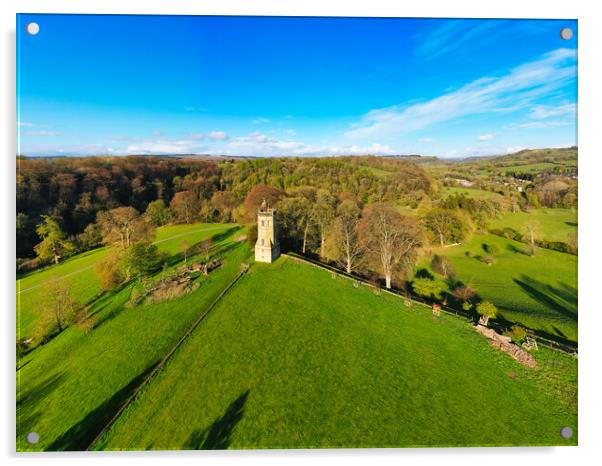 Culloden Tower Richmond Acrylic by Steve Smith