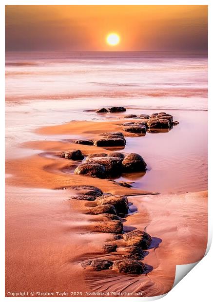 Seascape  Print by Stephen Taylor
