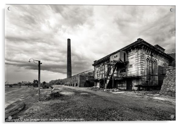 Industrial Decadence in Monochrome Acrylic by RJW Images