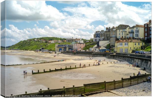 Cromer sea front Canvas Print by Rodney Hutchinson