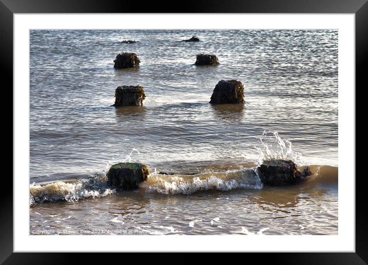 Nostalgic Marine Ballet Jaywick Framed Mounted Print by Steven Dale