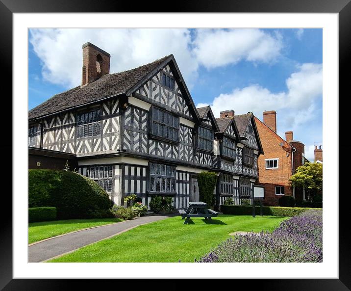 Churche's Mansion ,Nantwich Framed Mounted Print by Wendy Williams CPAGB