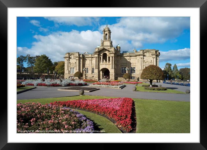 Cartwright Memorial Hall in Lister Park Framed Mounted Print by Rodney Hutchinson