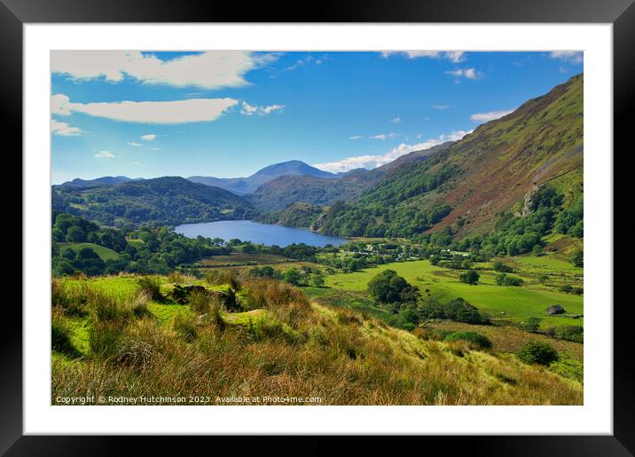 Snowdonia view Framed Mounted Print by Rodney Hutchinson