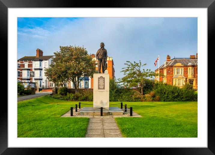 Cleethorpes RAF War Memorial Framed Mounted Print by Steve Smith