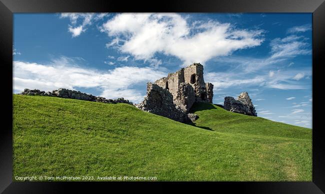 Duffus Castle Moray Framed Print by Tom McPherson