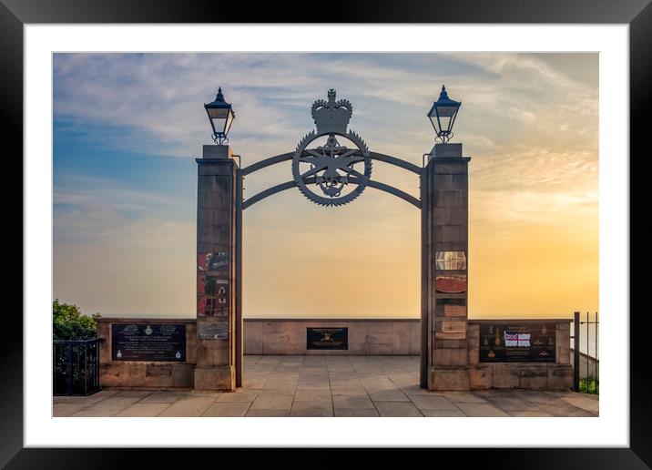 Cleethorpes Armed Forces Remembrance Framed Mounted Print by Steve Smith