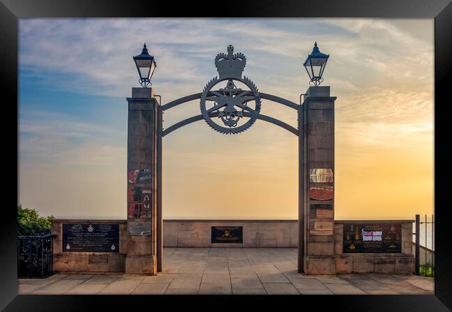 Cleethorpes Armed Forces Remembrance Framed Print by Steve Smith