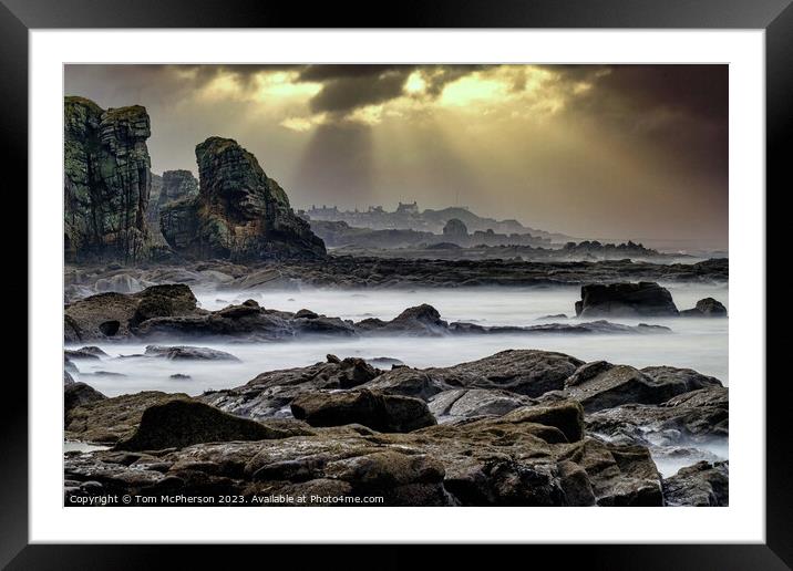 Cry of the Coast Framed Mounted Print by Tom McPherson