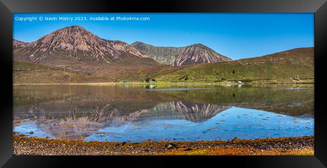 Loch Ainort, Isle of Skye Framed Print by Navin Mistry