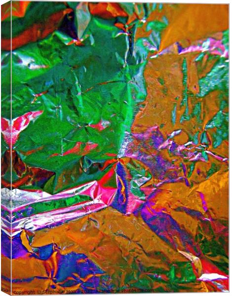Abstract 785 Canvas Print by Stephanie Moore