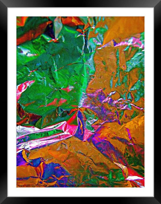 Abstract 785 Framed Mounted Print by Stephanie Moore