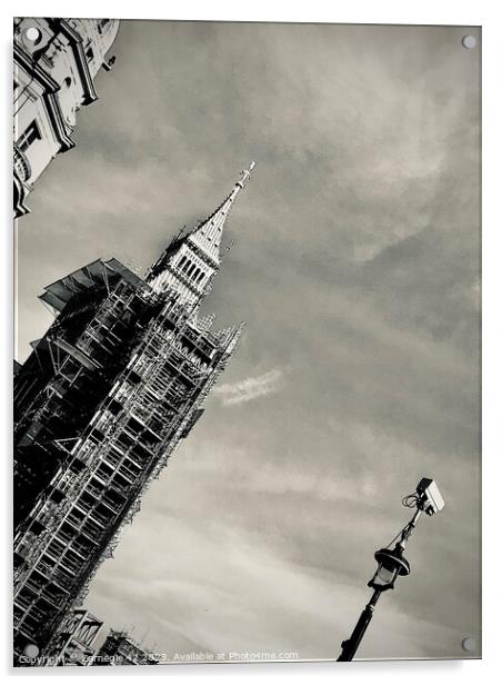 Big Ben Under Transformation Acrylic by Carnegie 42