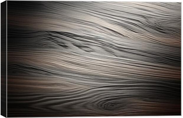 Aluminum plain texture background - stock photography Canvas Print by Erik Lattwein