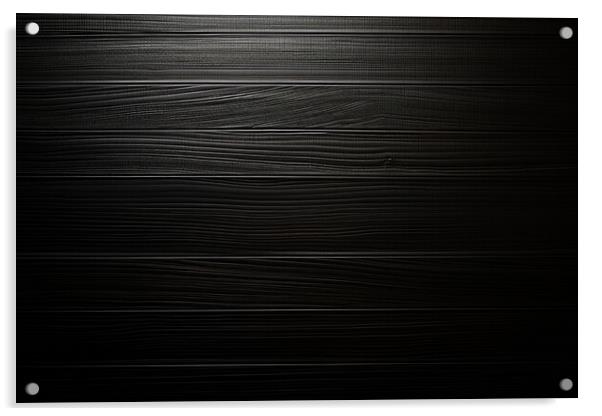 Carbon fiber plain texture background - stock photography Acrylic by Erik Lattwein