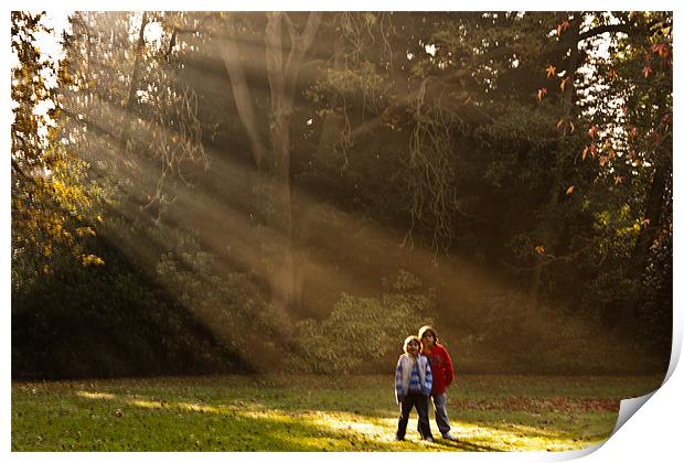 Kelsey Park Beckenham Print by Dawn O'Connor