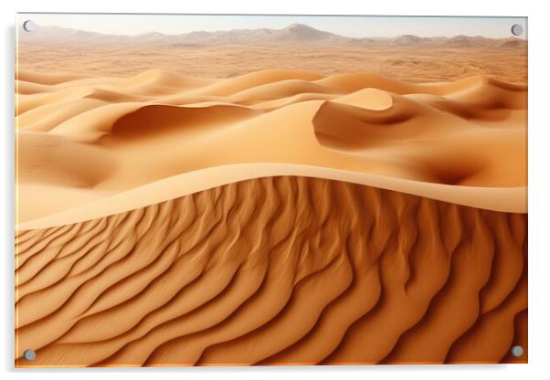 Sand texture background - stock photography Acrylic by Erik Lattwein