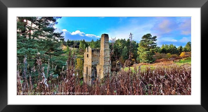 Beautiful Decay of the Shildon Engine House Framed Mounted Print by Sandie 