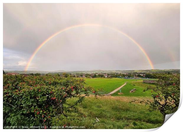 The Beauty of Sunshine and Showers Print by Isaac Hibbert