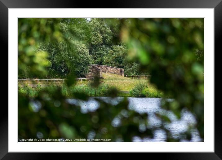 Through a frame, A journey to the Old Bridge. Framed Mounted Print by 28sw photography