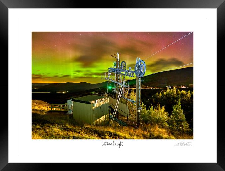 Enchanting Aurora over Aviemore Framed Mounted Print by JC studios LRPS ARPS