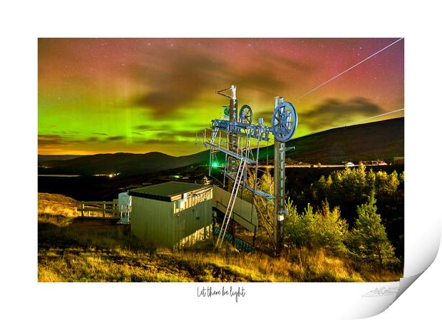 Enchanting Aurora over Aviemore Print by JC studios LRPS ARPS