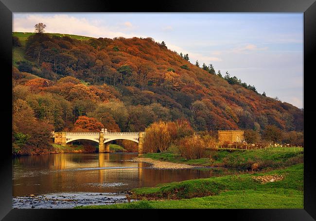 Golden Hour, River Lune Framed Print by Jason Connolly