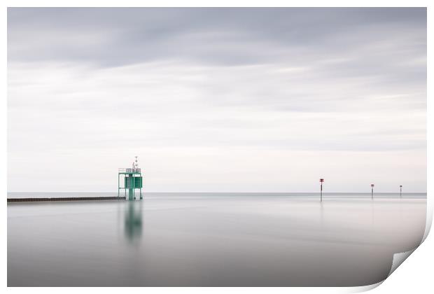 Rye Harbour Entrance Print by Mark Jones