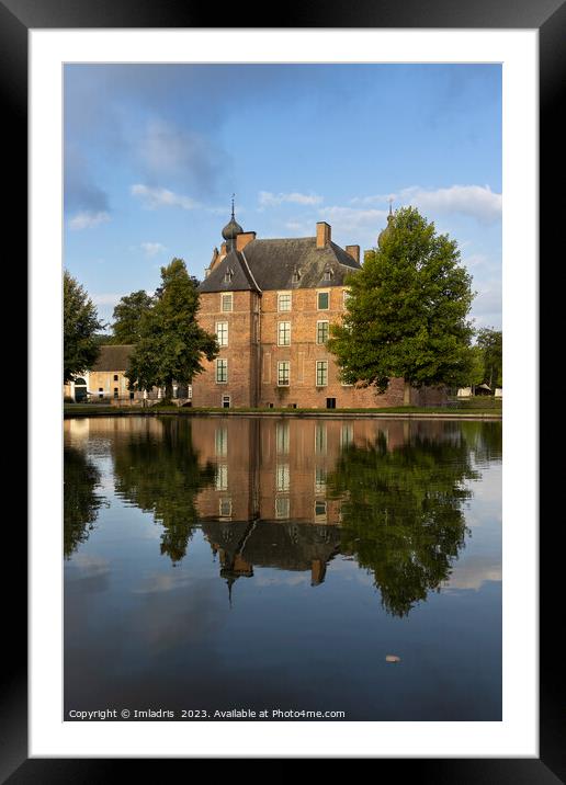 Early Morning, Cannenburg Castle, Netherlands Framed Mounted Print by Imladris 
