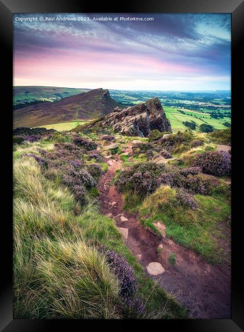 The Roaches Framed Print by Paul Andrews