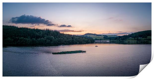 Ladybower Reservoir Print by Apollo Aerial Photography