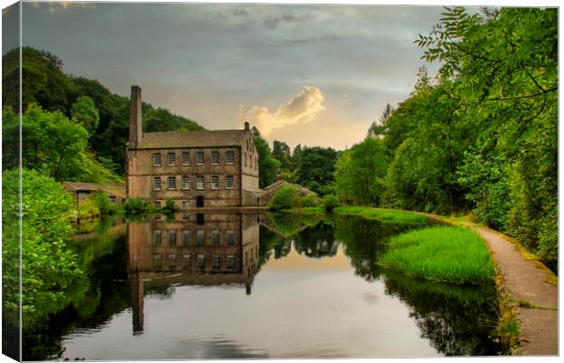 Gibsons Mill Canvas Print by Steve Smith