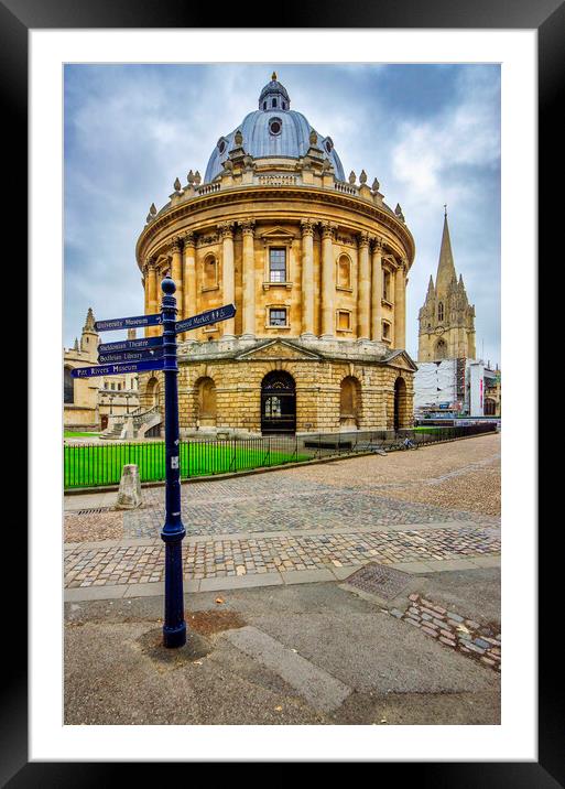 Radcliffe Camera Oxford Framed Mounted Print by Steve Smith